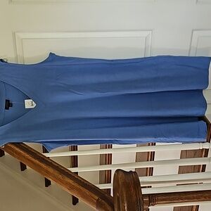 J.Jill NWT Lite Blue Rayon Dress Size m
